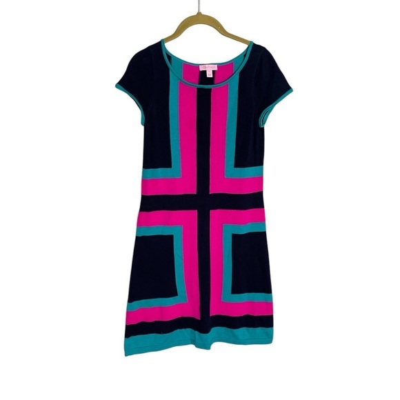 Lilly Pulitzer Geometric Mod Dress XS - Picture 1 of 6